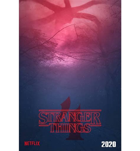 Cover Stranger Things Season 4 Poster Mymindbodyandsoul20xx