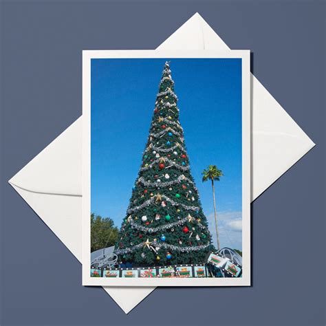 Disney Hollywood Studios Christmas Card 5 Inch X 7 Inch With Etsy