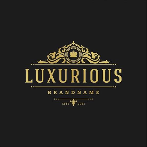 Premium Vector Luxury Logo Design Template Vector Illustration