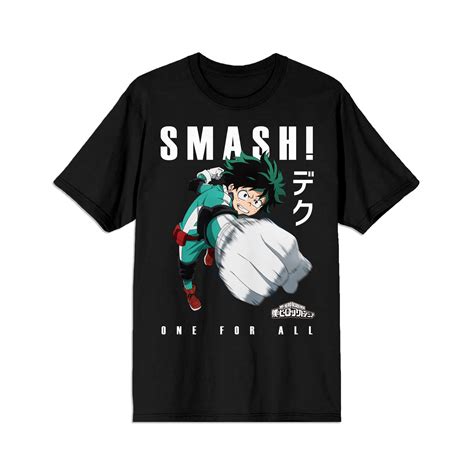 My Hero Academia Deku Smash T Shirt Crunchyroll Store