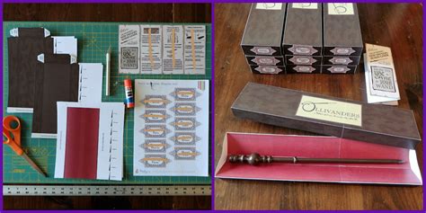 Harry Potter Wand Box Items 110 Lb Card Stock For Wand Box And
