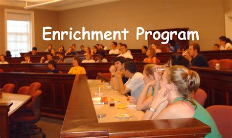 Enrichment Program For Summer Researchers 2007