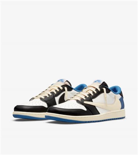 Air Jordan 1 Low Travis Scott X Fragment Release Date Nike Snkrs In
