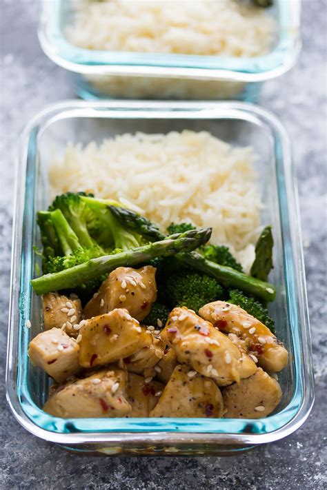 1000x better than takeout, made in 30min or less. Honey Sesame Chicken Lunch Bowls | Fast healthy meals, Clean eating meal plan, Lunch bowl recipe
