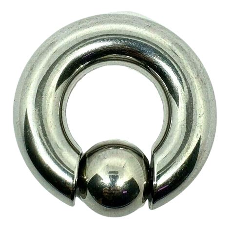 Easy Fit Heavy Gauge Bcr Mm G Cbr Mm Ball Closure Ring Pa Prince Albert Eclectic Shop Uk