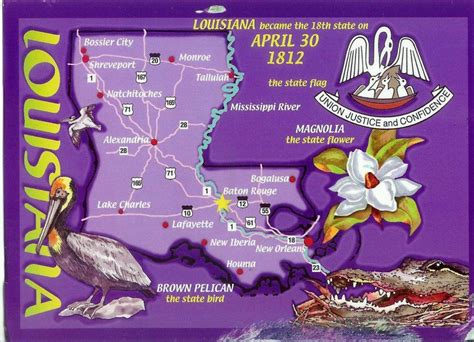 Louisiana My Home Sweet Home Louisiana History Louisiana Map