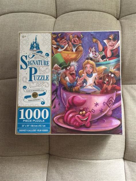 Contemporary Puzzles Disney Parks Signature Puzzle Alice In Wonderland