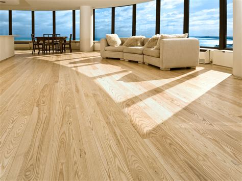 Ash Solid Wood Flooring In A Chicago Apartment Carlisle Wide Plank