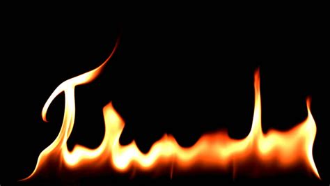 Stock Video Of Flames On Black Background Slow Motion 4542683