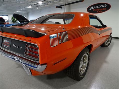 1970 Plymouth Cuda Aar 39782 Miles Tor Red Coupe V8 4