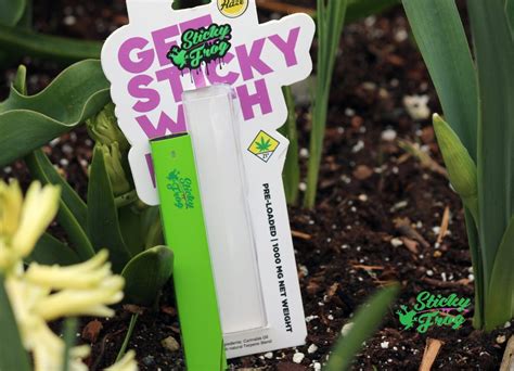New Disposable Vape Pens From Sticky Frog Agate Dreams