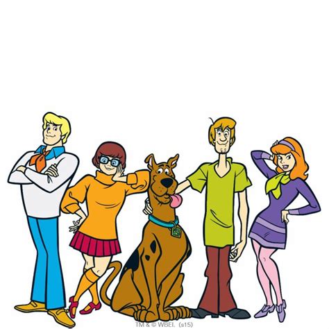 Whole Gang 14 Mystery Inc Cutout Fred Scooby Doo Scooby