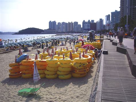 Haeundae Beach Busan Korea Its Always Shown As Really Crowded But