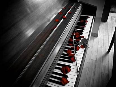 Piano Wallpapers Desktop Gothic Rose Roses Abstract