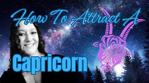How To Attract A Capricorn ♑️ Shout Out Youtube