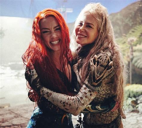 Aquaman Amber Heard And Nicole Kidman Cosplay Feminino Nicole