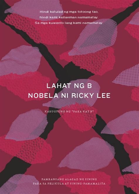 Lahat Ng B By Ricky Lee Goodreads