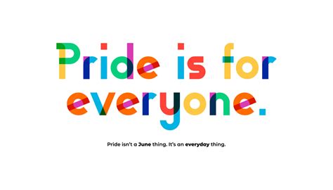 Pride Quotes Pride Is For Everyone Lgbt Pride Month In June Poster