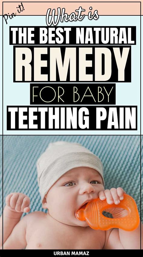 What Is The Best Natural Remedy For Baby Teething Pain Urban Mamaz