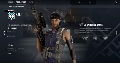 New Attacking Operator Kali Joins Rainbow Six Siege Crew In