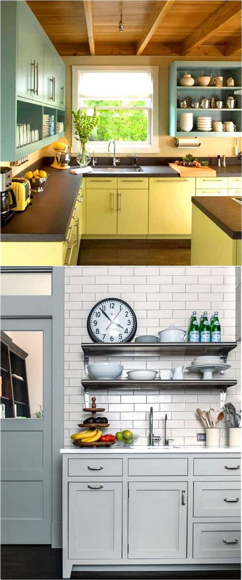 What if you go through all those steps to paint your cabinets and you end up really disliking the color? 25 Gorgeous Kitchen Cabinet Colors & Paint Color Combos ...