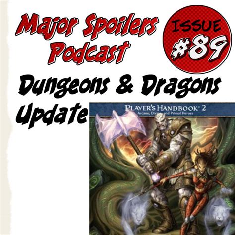 Msp89 Dungeons And Dragons Update — Major Spoilers — Comic Book