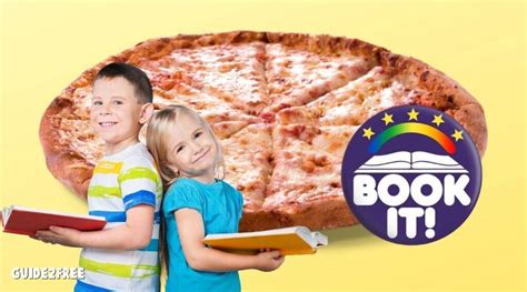 Free Pizza Hut Pan Pizza From The Book It Reading Program Guide2free