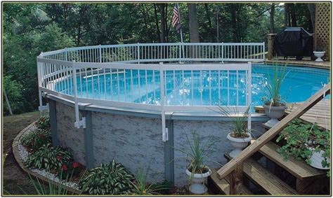 Above ground pools have become popular in a really short span of time. Diy Above Ground Pool Landscaping Ideas - Pool Landscape ...
