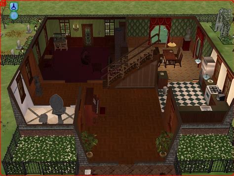 Image Goth Home The Sims 2 First Floor The Sims Wiki Fandom