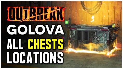 Cold War Zombies Outbreak All Golova Chests Locations Youtube