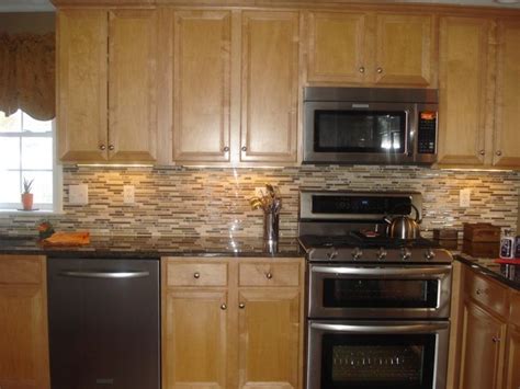 Best backsplash suggestions for dark granite countertops and maple cabinets keys the black granite countertops will be the center of getting the family along with. Kitchen : Quartz Countertops With Oak Cabinets With Honey ...