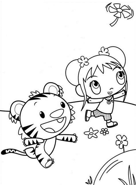 In case you don\'t find what you are looking for, use the top search bar to search again! Kai Lan Coloring Pages: introduce your kid to Kai Lan and ...