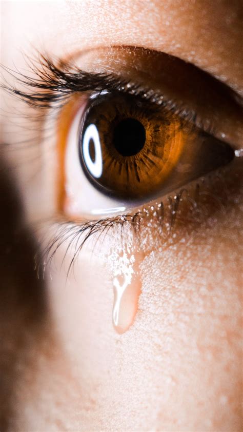 Sad Eyes With Tears Wallpapers