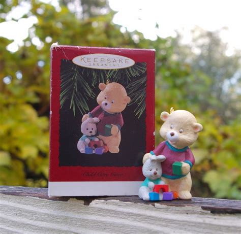 Hallmark 1996 Christmas Keepsake Ornament Child Care Giver Baby Sitter
