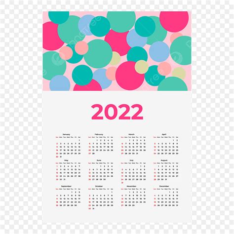 Gambar Kalender 2022 Gaya Abstrak Kalender 2022 Susunan Acara