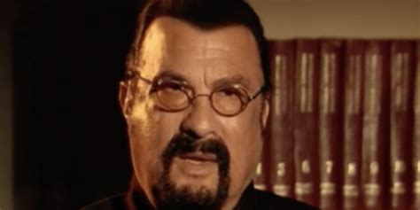 Watch Steven Seagal Walk Out Of Interview Over Sexual Assault Question