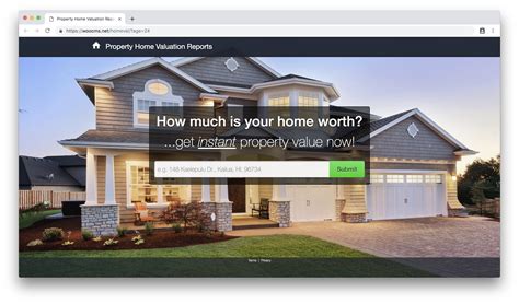 Home Valuation Tool - The Future of Real Estate Marketing - WooAgents