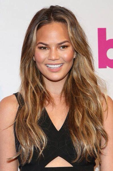 Blonde Ombre Balayagehaircolortakesfromcelebs Chrissy Teigen Hair