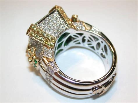 5 Carat Emerald Ring At 1stdibs 5 Ct Emerald Ring Emerald Ring 5