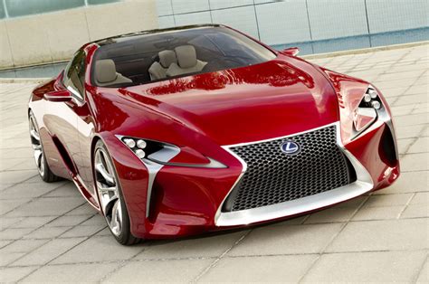 Lexus Unveils Lf Lc Luxury Hybrid Sports Coupe Concept Car Before