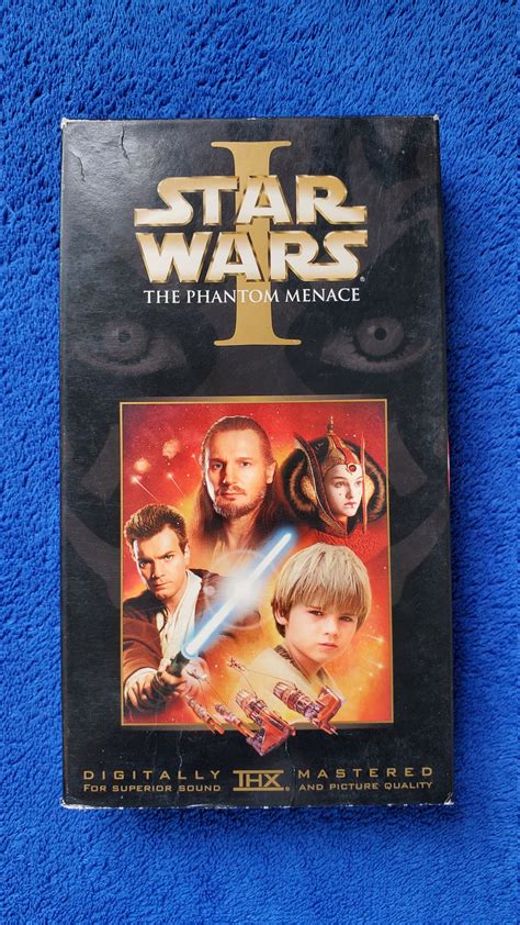 Star Wars Episode 1 The Phantom Menace Vhs Movie Etsy