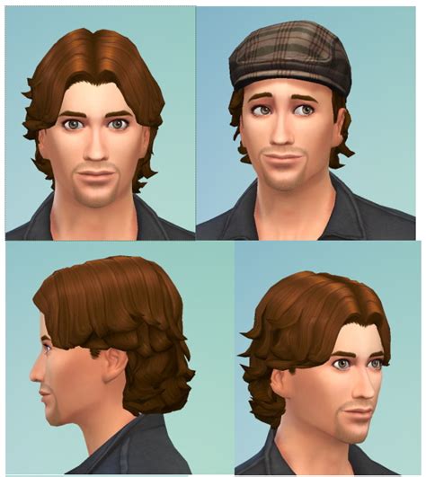 Sims Cc Hair Male Curly Infoupdate Org Hot Sex Picture