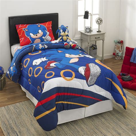 Buy products such as 4pc contemporary style king size bed set dresser mirror nightstand beautiful furniture set at walmart and save. Sonic Movie Themed Bedsheet Set Available On Walmart.com ...
