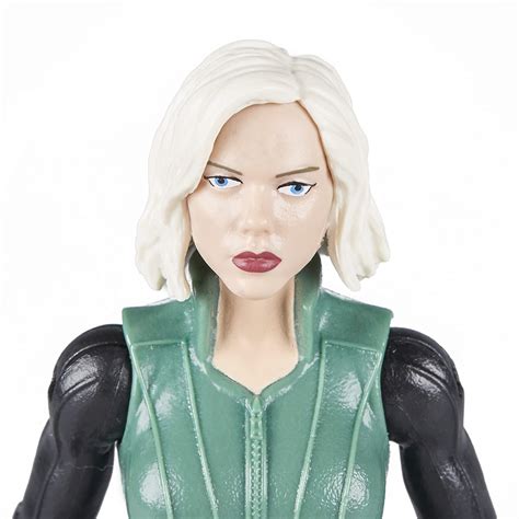 Marvel Avengers Infinity War Black Widow Hasbro 6 Inch Pre Owned