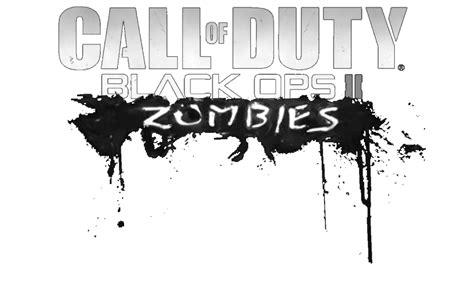 Call Of Duty Black Ops 2 Zombies Logob And W By Josael281999 On