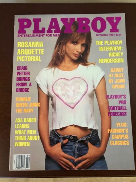 Playboy September Rosanna Arquette Naked Playmate Kerri Kendall