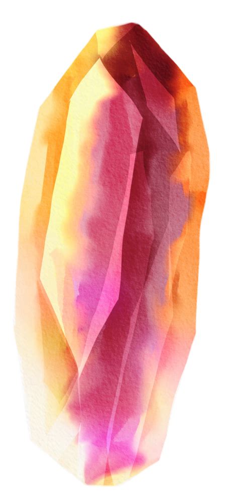 Free Watercolor Painted Crystal 11210875 Png With Transparent Background