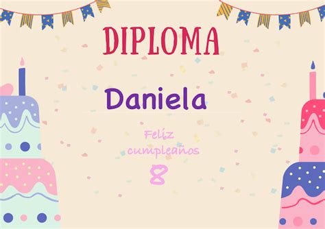 Diplomas Para Cumpleaños Diplomas Gratis