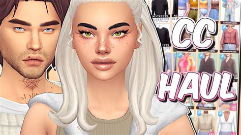 The Sims 4 Maxis Match Cc Haul 21 🌿 Male And Female Hair Clothes