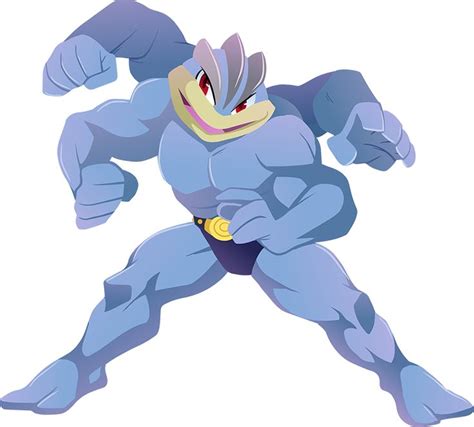 Machamp By Kuitsuku Pokemon Art Pokemon Pokedex Pokemon Dex